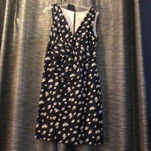 Kate Spade Navy dress with bow detail